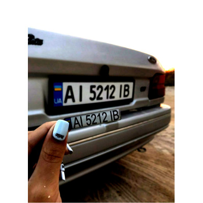 Брелок номер (двосторонній) Ford Orion