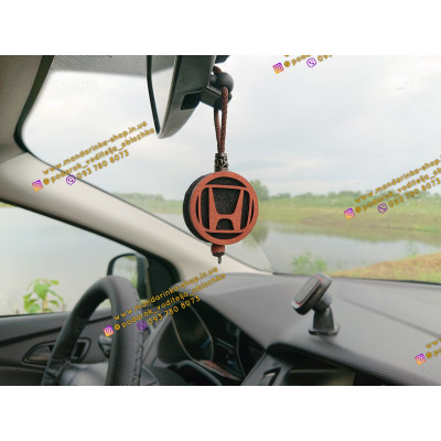 Підвіска ароматизатор Honda, АвтоПарфуми Хонда на дзеркало, чорний
