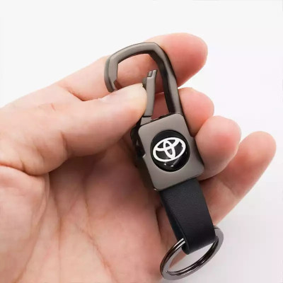 Брелок Toyota с карабином, брелок металлический Тойота