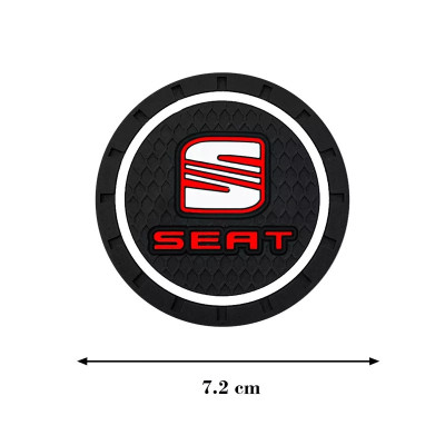 Антискользящий коврик в подстаканники SEAT (Сиат)