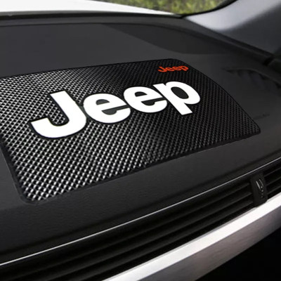 Антиковзкий килимок на панель авто Jeep (Джип)