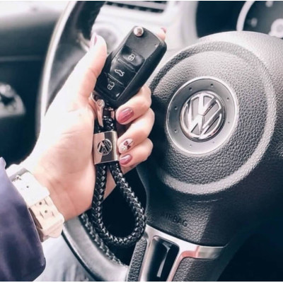 Шкіряний брелок Volkswagen