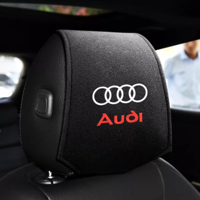 Чехол на подголовник с логотипом Audi 2шт