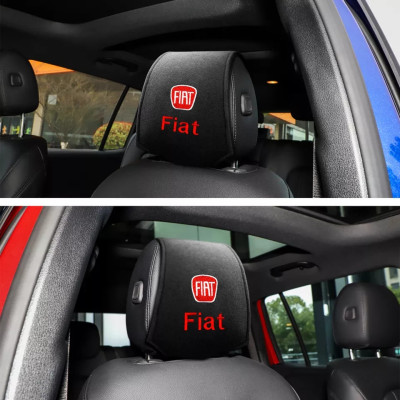 Чохол на підголовник з логотип Fiat 2шт