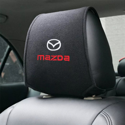 Чохол на підголовник з логотип Mazda 2шт