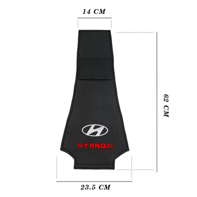 Чохол на підголовник з логотип Hyundai 2шт