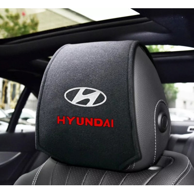 Чохол на підголовник з логотип Hyundai 2шт