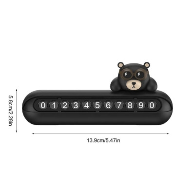Паркувальна карта Mr. Black Bear