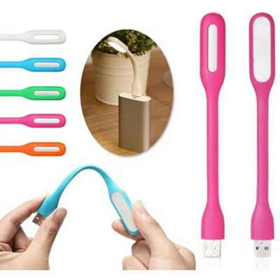Гнучка Лед лампа, лампа для павербанка, лампа для дому на USB