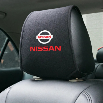 Чохол на підголовник з логотип Nissan  2шт