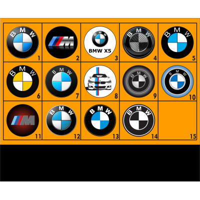Портмоне BMW M с гос. номером, Органайзер БМВ М