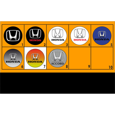 Портмоне Honda с гос. номером, Органайзер Хонда