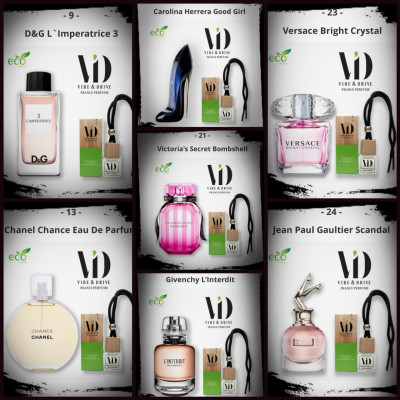 Автопарфуми Carolina Herrera - Good Girl Vibe&Drive СПРЕЙ 50 мл