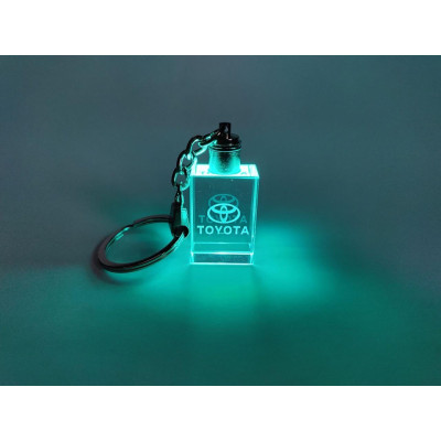 Led брелок кристал TOYOTA