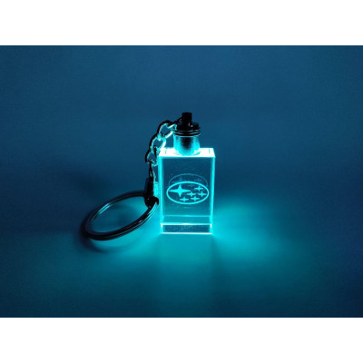 Led брелок кристал SUBARU