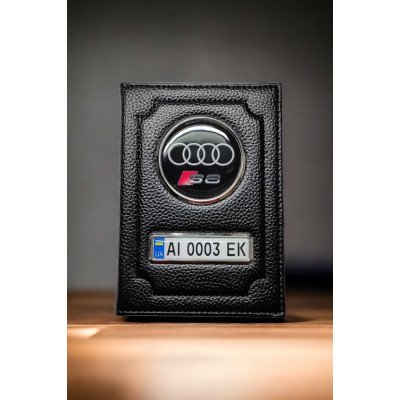 Обкладинка для автодокументів AUDI S8