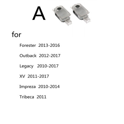 Світлодіодне штатне підсвічування на дверях автомобіля з логотипом Subaru Forester, Outback, Legacy, XV, Impreza