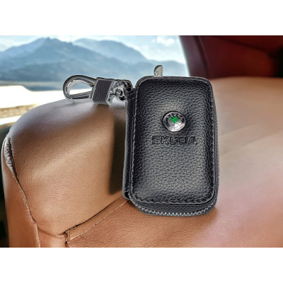 Ключниця для ключів із карабіном SKODA