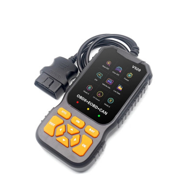 Автомобільний сканер OBD2 UYYE V520, зчитувач кодів помилок, покращений