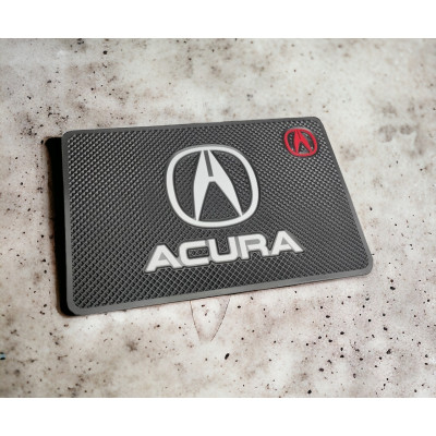 Антиковзаючий килимок на панель авто Acura, килимок на торпеду Акура