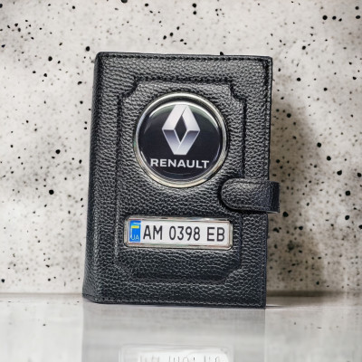 Портмоне Renault з держ. номером, Органайзер Рено