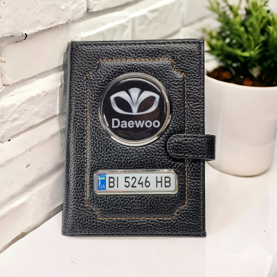 Портмоне Daewoo з держ. номером, Органайзер Део