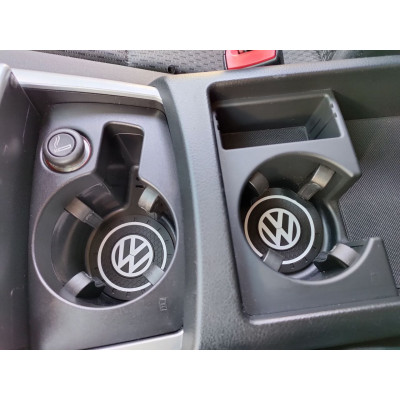 Антискользящий коврик в подстаканники Volkswagen (Фольксваген)