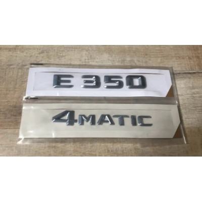 Напис Багажника Mercedes Benz E350 4matic