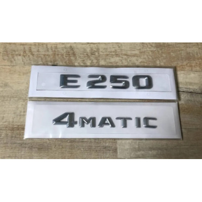 Напис Багажника Mercedes Benz E250 4matic