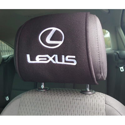 Чохол на підголовник з логотип Lexus 2шт