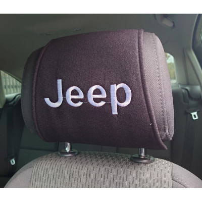 Чохол на підголовник з логотип Jeep  2шт