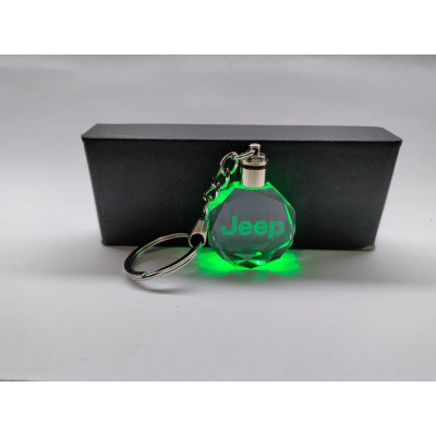 Led брелок кристал JEEP