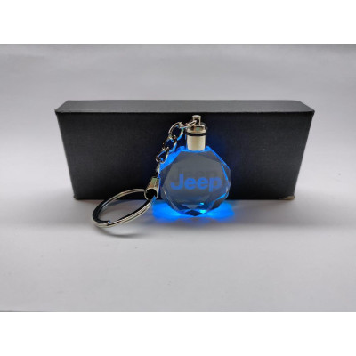 Led брелок кристал JEEP
