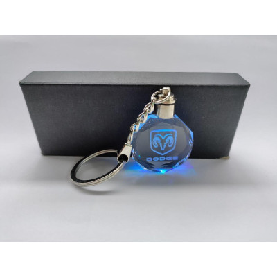 Led брелок кристал DODGE