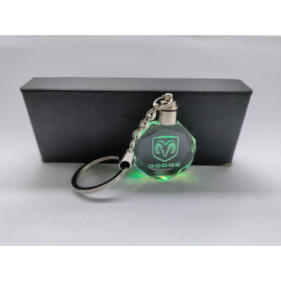 Led брелок кристал DODGE