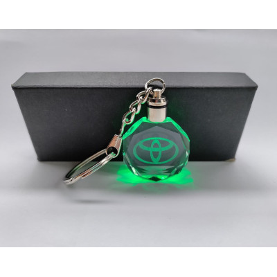 Led брелок кристал TOYOTA