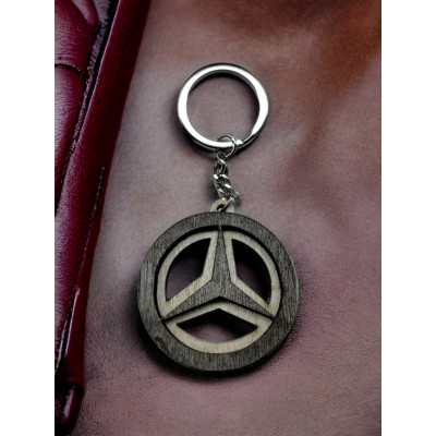 Брелок з дерева Mercedes - Benz