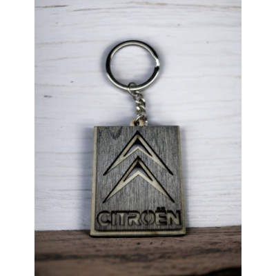 Брелок з дерева Citroen