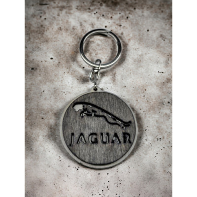 Брелок з дерева Jaguar