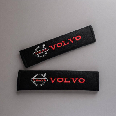 Чехол на ремень безопасности с логотипом Volvo 2шт