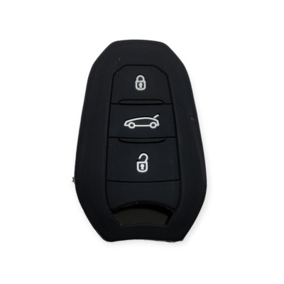Чохол для ключа Peugeot чорний