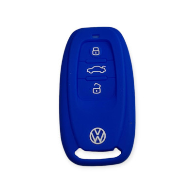 Чохол для ключа Volkswagen синій