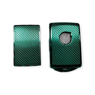 Чохол для ключа Volvo, зелений карбон