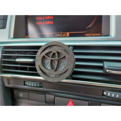 Ароматизатор Toyota на дефлектор, парфум для Тойота