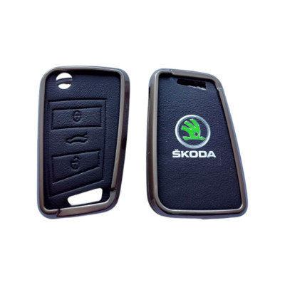 Чохол для ключа Skoda, метал