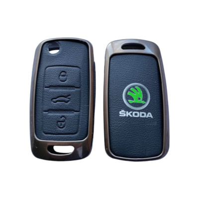 Чохол для ключа Skoda, метал