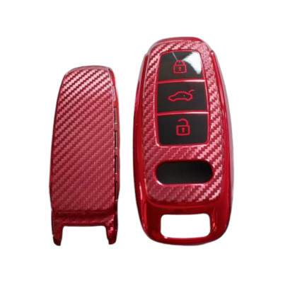 Чохол для ключа Audi червоний