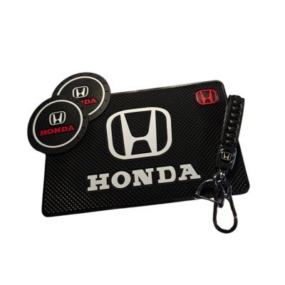 Комплект Honda (Ходна) Брелок и антискользящие коврики в авто