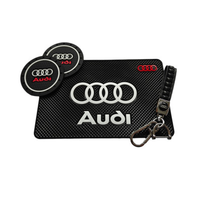 Комплект Audi Брелок та килимки в авто.