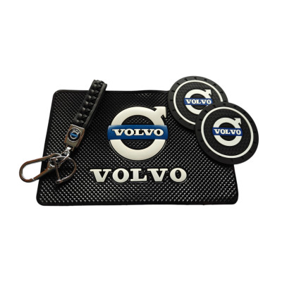 Комплект Volvo Брелок та килимки в авто.